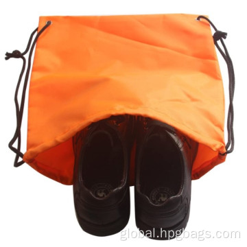 Shoe Bags for Travel with Rope Waterproof Nylon Travel Shoe pouch Manufactory